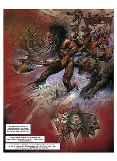 Slaine - O deus guerreiro, de Pat Mills e Simon Bisley - Coleção Completa