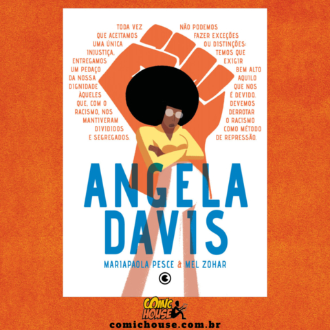 Angela Davis: Edição Brasileira, de Mariapaola Pesce e Mel Zohar