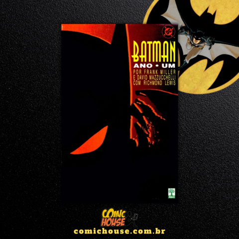 hq - batman ano um - frank miller - david mazzucchelli - edição rara - colecionador