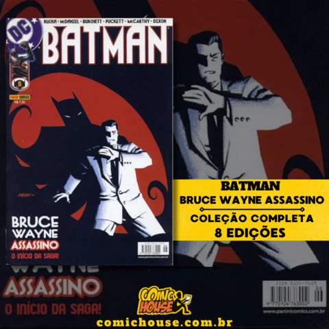 Batman Bruce Wayne Assassino? Coleção Completa