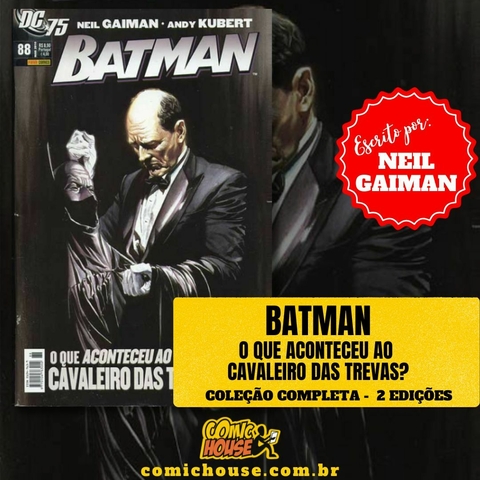 Batman - O que Aconteceu ao Cavaleiro das Trevas? por Neil Gaiman - Completo