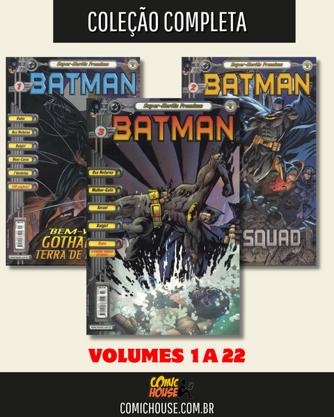 Batman Premium - 1 a 22 - Coleção