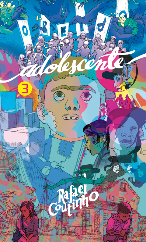 O Beijo Adolescente Vol 3, de Rafael Coutinho - Exemplar Autografado