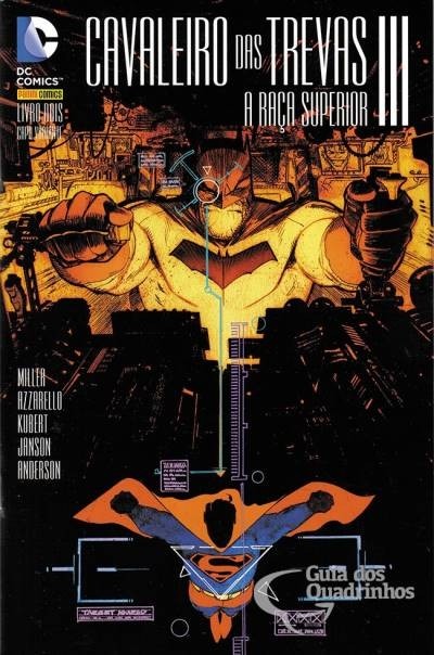 Batman Cavaleiro das Trevas III: A Raça Superior 2, de Frank Miller - Capa Alternativa