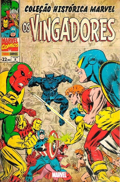 Coleção Histórica Marvel Vingadores vol 8