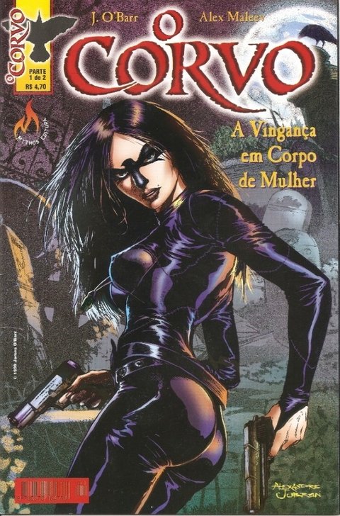 O corvo nº 1, de J. O'Barr e Alex Maleev