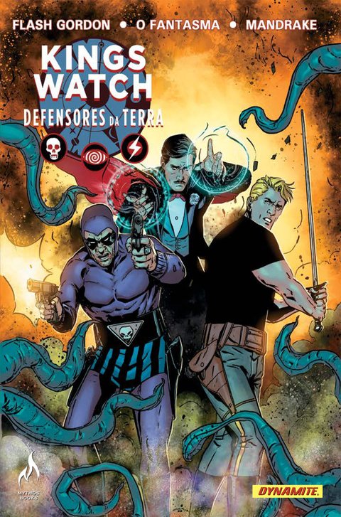 Kings Watch: Defensores da Terra - O Fantasma! Mandrake, o mágico! Flash Gordon!