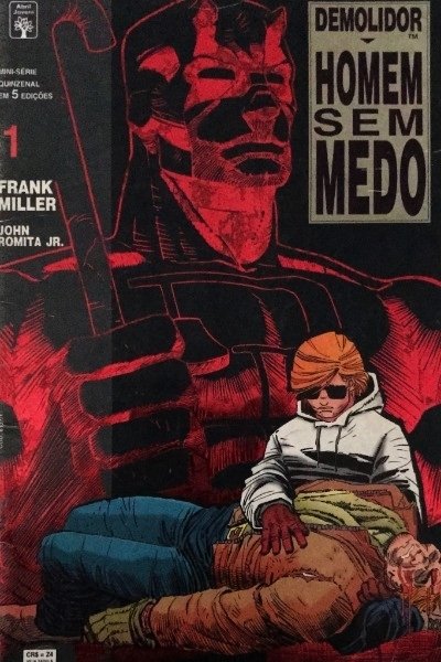 Demolidor - O homem sem medo nº 1, de Frank Miller e John Romita Jr