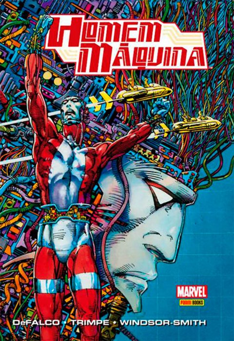 Homem-Máquina, de Tom DeFalco, Herb Trimpe e Barry Windsor-Smith