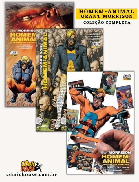 Homem-Animal Por Grant Morrison (Coleção Completa)