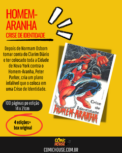 Box - Homem Aranha - Crise de Identidade - Saga Completa - 4 Edições