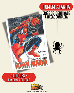 Box - Homem Aranha - Crise de Identidade - Saga Completa - 4 Edições