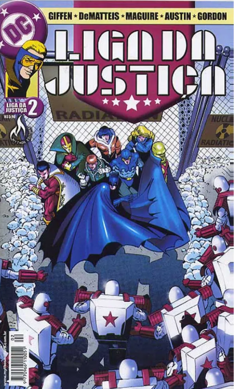 Liga da Justiça - Um novo começo nº 2, de J.M. DeMatteis & Keith Giffen