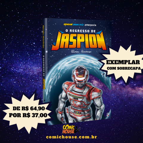 O Regresso de Jaspion - Edição com sobrecapa