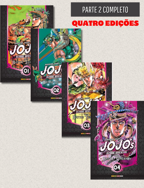 Jojo's Bizarre Adventure - Parte 1: Phantom Blood - Coleção Completa - (cópia)