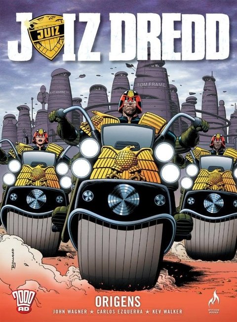 Juiz Dredd - Origens, de John Wagner & Carlos Ezquerra