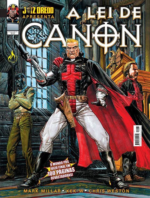 Juiz Dreed Apresenta: A lei da Canon, de Mark Millar