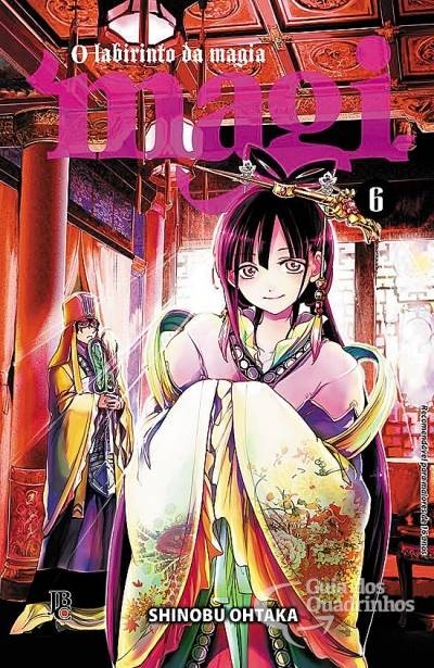 Magi - O labirinto da magia Vol 6, de Shinobu Ohtaka