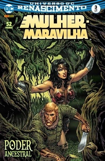 Mulher-Maravilha Renascimento vol 3 - Capa Principal