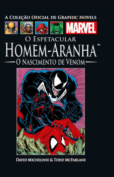 Coleção Salvat Marvel - O nascimento de Venon