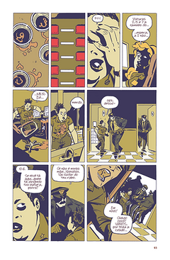 Novembro Vol. I: a Garota do Telhado, de Roteiro: Matt Fraction / Arte: Elsa Charretier / Cores: Matt Hollingsworth