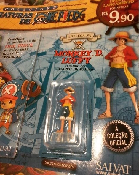 Coleção Miniaturas One Piece vol 1