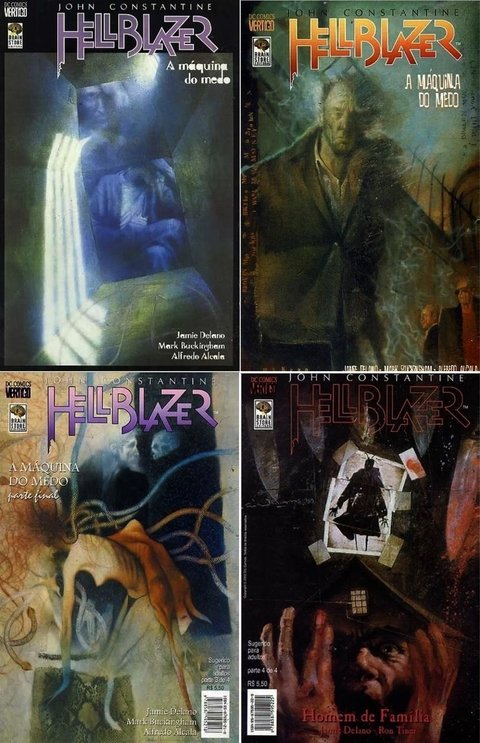 Pack Hellblazer - A Máquina do medo, de Jaime Delano - Coleção Completa