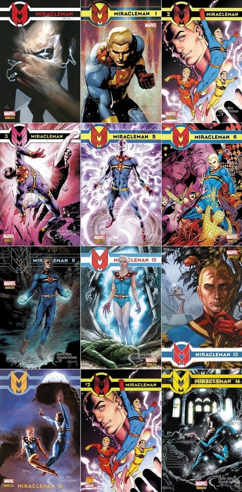 Pack Miracleman - 16 edições + Anual - Roteiro Alan Moore