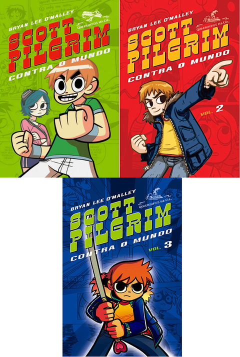 Pack Scott Pilgrim contra o mundo, de Bryan Lee O`Malley