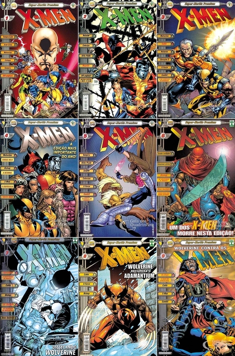 Pack X-Men Premium vol 1 a 10 e 13 - Super-Heróis Premium