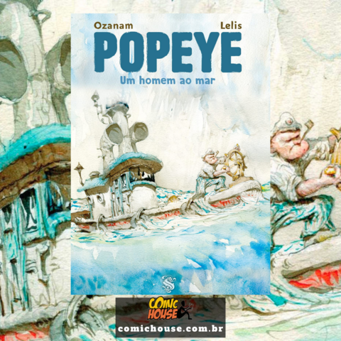 Popeye - Um homem ao mar, de Ozanam e Lelis