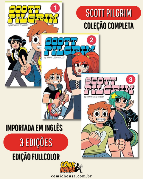 Scott Pilgrim Color - Coleção Completa - Edição Fullcolor