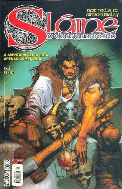 Sláine vol 2, de Pat Mills e Simon Bisley