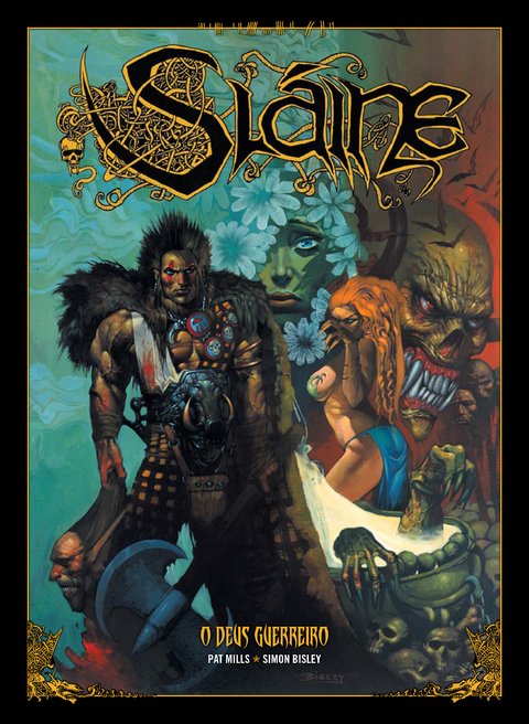 Sláine, O Deus Guerreiro, de Pat Mills e Simon Bisley