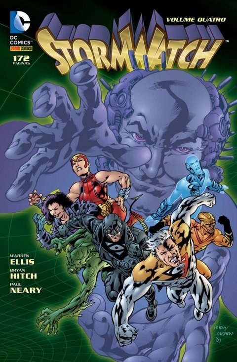 Stormwatch Vol 4, de Warren Ellis e Bryan Hitch