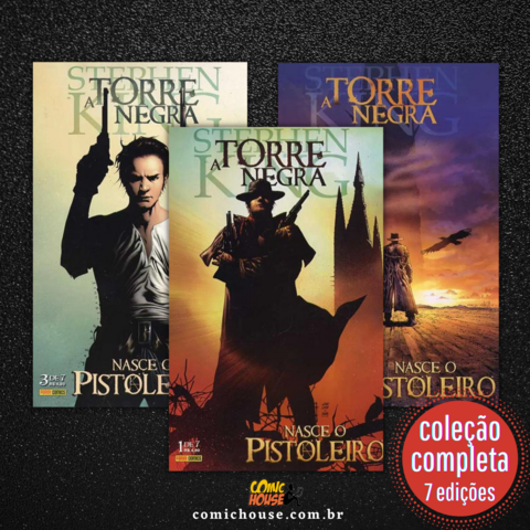 Torre Negra - Nasce um Pistoleiro - Série Completa - 7 edições - Stephen King