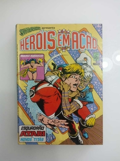 Heróis em Ação - Pacote com as dez edições - A primeira publicação mix de super-heróis da Editora Abril