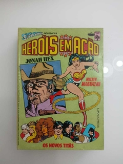 Heróis em Ação - Pacote com as dez edições - A primeira publicação mix de super-heróis da Editora Abril