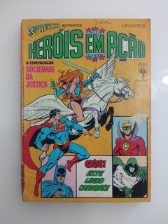 Heróis em Ação - Pacote com as dez edições - A primeira publicação mix de super-heróis da Editora Abril