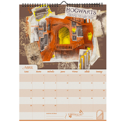 Calendario Mooving 30x40 Harry Potter 1419222 en internet