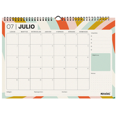 Calendario Mooving Hype 35x25 en internet