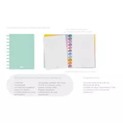 Cuaderno Inteligente a Discos - LIVE YOUR COLORS - Mooving Loop - comprar online