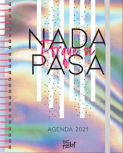 Agenda 16x21cm (Día x Página) Holográfica PPR