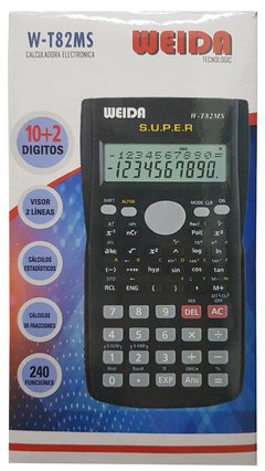 Calculadora Científica Weida (240 funciones)