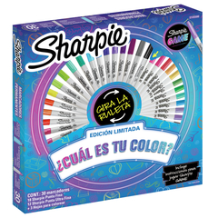 Marcadores Sharpie Game Ruleta x 30 (Edición Especial)