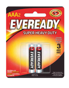 Pilas Eveready AAA x 2 unid