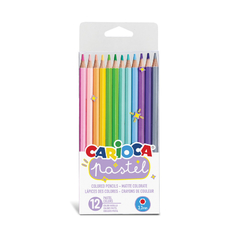 Lápices Carioca Pastel x 12 (43034)