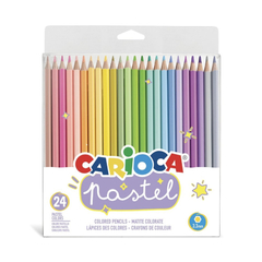 Lápices Carioca Pastel x 24 (43310)