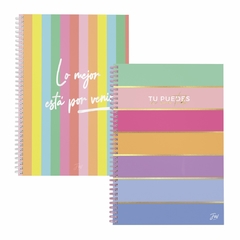 Cuaderno A4 semirígido rayado FW (997854)