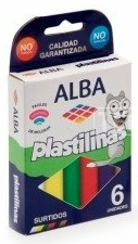 Plastilina Alba x 6